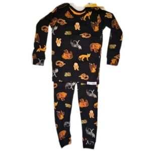 GAP National Geographic Snug Fit Pajama Set Forest Wild Animals Owl Bear Wolf